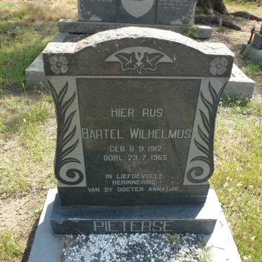 PIETERSE Bartel Wilhelmus 1912-1965