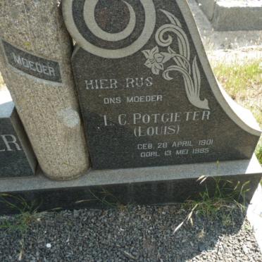 POTGIETER M.P.J. 1896-1965 &amp; L.C. 1901-1985