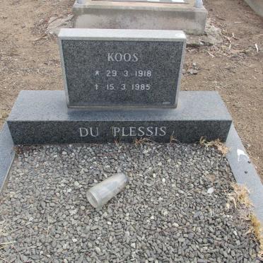 PLESSIS Koos, du 1918-1985