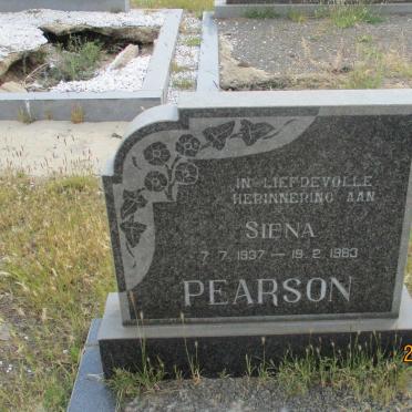 PEARSON Siena 1937-1983