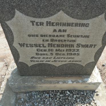 SWART Wessel Hendrik 1933-1945