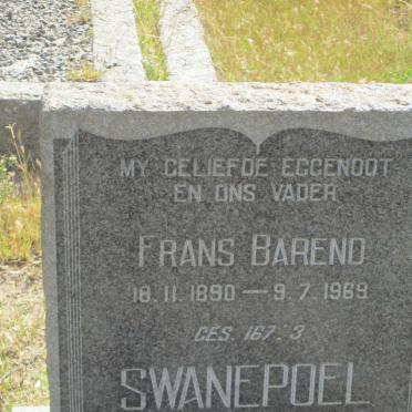 SWANEPOEL Frans Barend 1890-1969