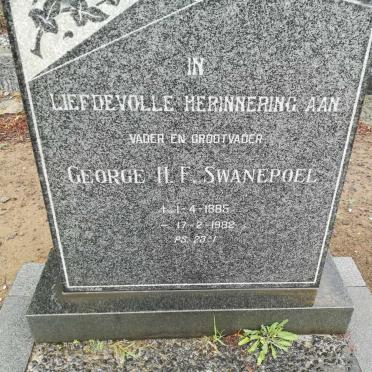 SWANEPOEL George H.F. 1885-1982