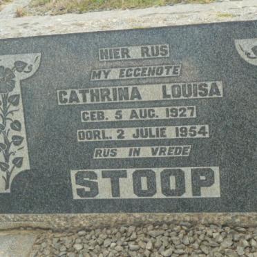 STOOP Cathrina Louisa 1927-1954