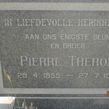 THERON Pierre 1955-1981