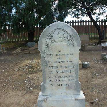 VILLIERS Pieter Hendrik, de 1881-1937