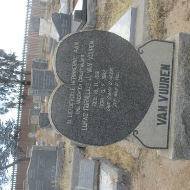 VUUREN Lukas Cornelius, J. van 1891-1962