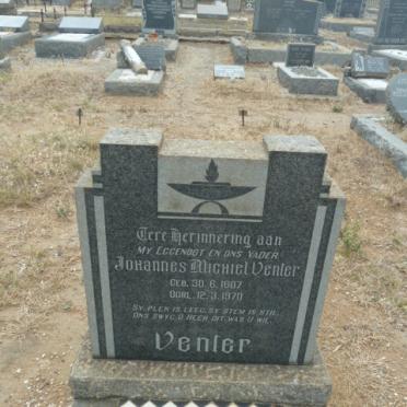 VENTER Johannes Michiel 1887-1970