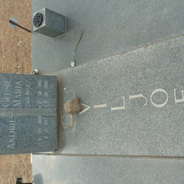 VILJOEN Andries 1889-1947 &amp; Geesie Maria KOTZE 1905-19?0