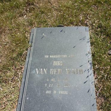 WATH Dirk, van der 1921-1994