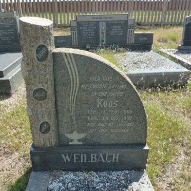 WEILBACH Koos 1905-1962 _1