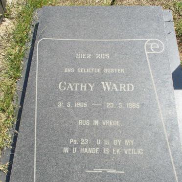 WARD Cathy 1905-1985