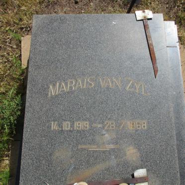 ZYL Marais, van 1919-1968