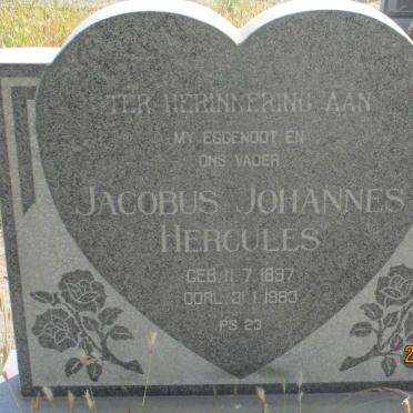 ? Jacobus Johannes Hercules 1897-1983