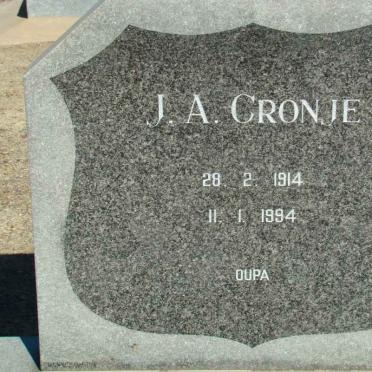 CRONJE J.A. 1914-1994