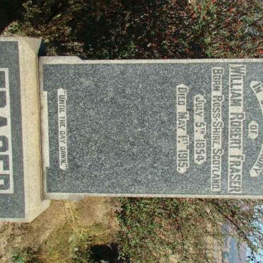FRASER William Robert 1854-1915