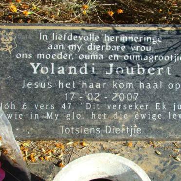 JOUBERT Yolandi -2007