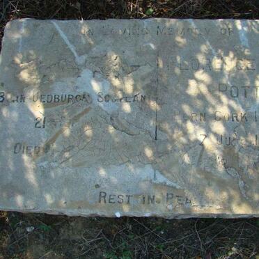 POTT George  -1938 &amp; Florence Kate CORNWALL -1941