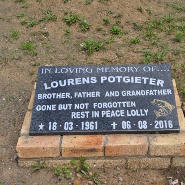 POTGIETER Lourens 1961-2016