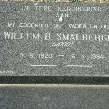 SMALBERGER Willem B. 1920-1984