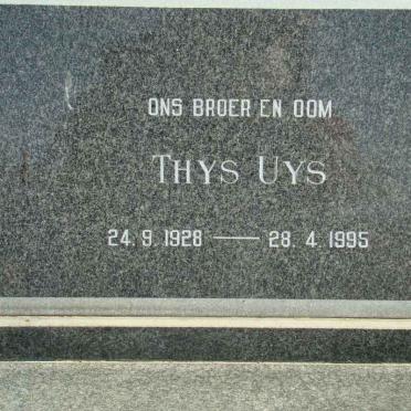 UYS Thys 1928-1995