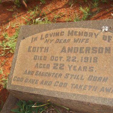 ANDERSON Edith -1918 :: ANDERSON Stillborn Daughter