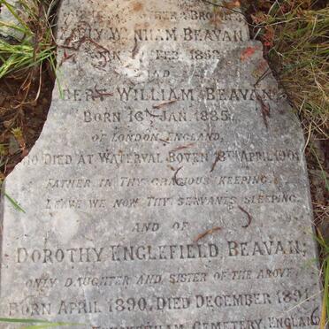 BEAVAN ? Wentham 1852-1901 :: BEAVAN Bert William 1885-1901 :: BEAVAN Dorothy Englefield 1890-1891