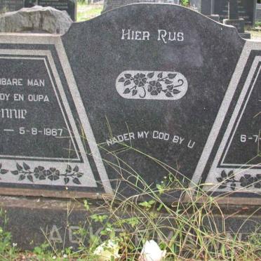 ACKERMAN Hennie 1906-1967 &amp; Miemie 1896-1970