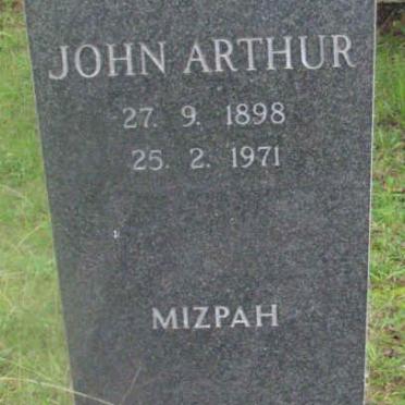 ARTHUR John 1898-1971