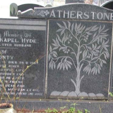 ATHERSTONE Norman Kapel Hyde 1894-1967 &amp; Montgomery Esther 189?-19?2