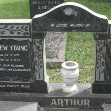 ARTHUR Andrew Young 1893-1974 &amp; Mary Myrtle 1897-1999