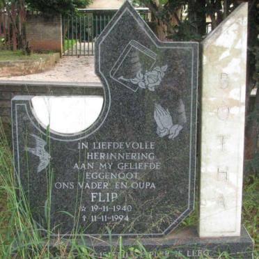 BOTHA Flip 1940-1994