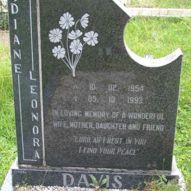 DAVIS Diane Leonora 1954-1993