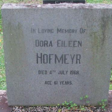 HOFMEYR Dora Eileen -1968