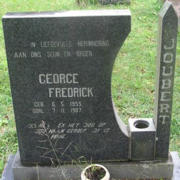 JOUBERT George Fredrick 1955-1987