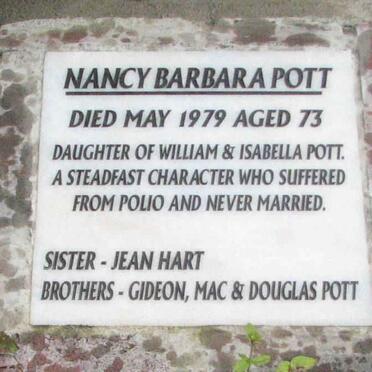 POTT Nancy Barbara -1979