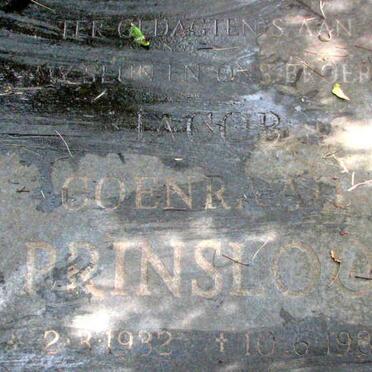 PRINSLOO Jacob Coenraad 1932-1986