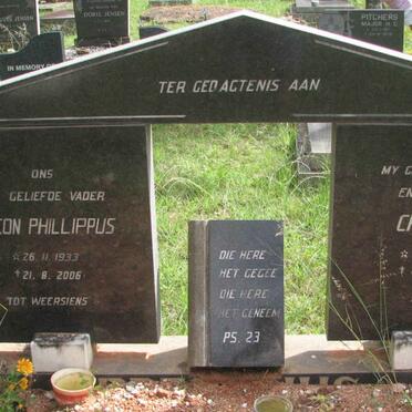 PRETORIUS Gideon Phillippus 1933-2006 &amp; Christina 1933-1976
