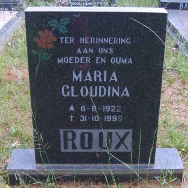 ROUX Maria Gloudina 1922-1995