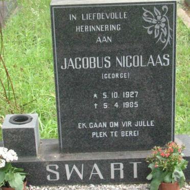 SWART Jacobus Nicolaas 1927-1985