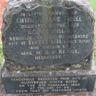 SELL Emma Jane 1899-1953