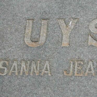 UYS Susanna Jeanette