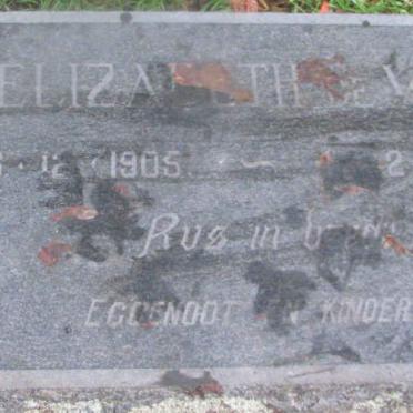 WET Elizabeth, de 1905-1966