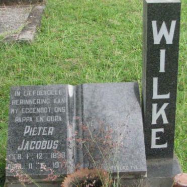 WILKE Pieter Jacobus 1899-1977