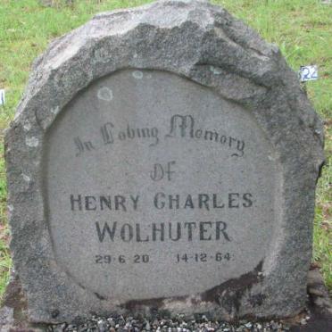 WOLHUTER Henry Charles 1920-1964
