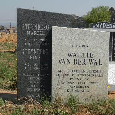 WAL Wallie, van der -2007 :: STEYNBERG Marcel 2003-2007 :: STEYNBERG Nina 2005-2007