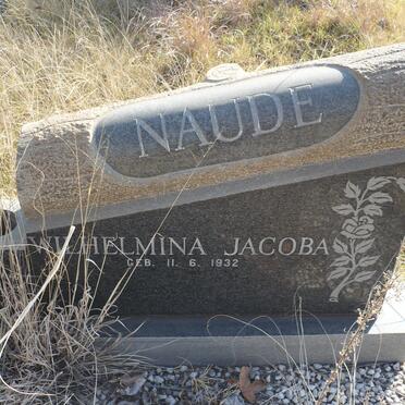 NAUDE Wilhelmina Jacoba 1932-