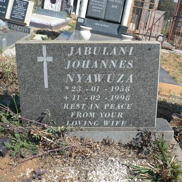 NYAWUZA Jabulani Johannes 1958-1998