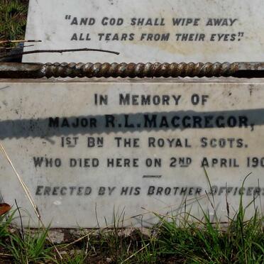 MACGREGOR R.L. -1901