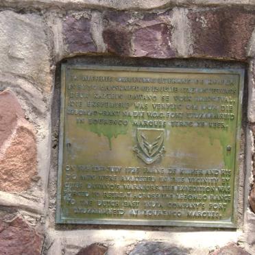 Memorial for the Frans de Kuiper expedition in 1725
